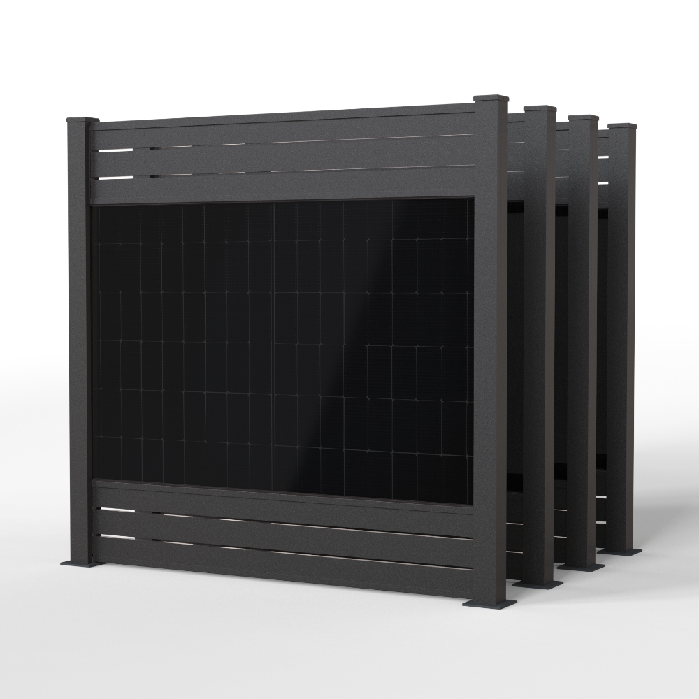 Zaunkraftwerk ALUNA 1600W (7,4m Länge)