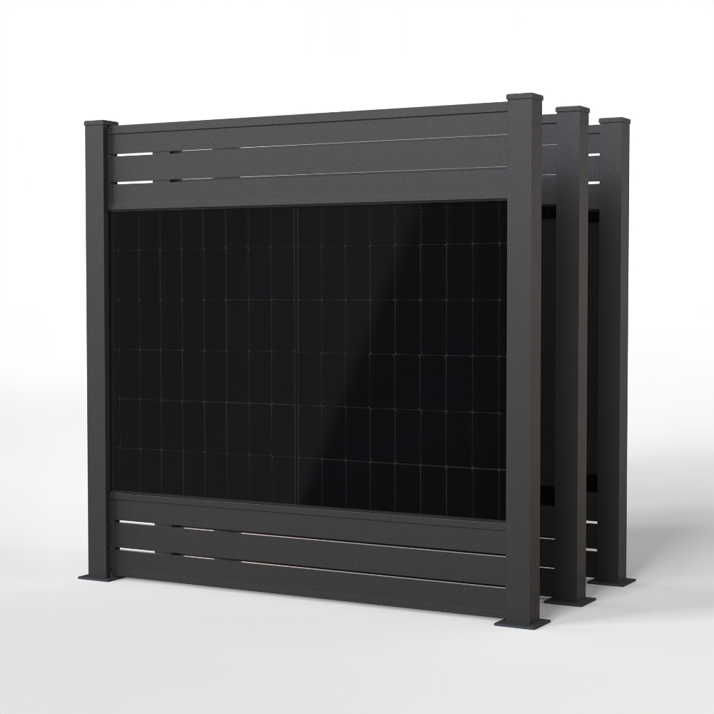 Zaunkraftwerk ALUNA 1200W (5,55m Länge)