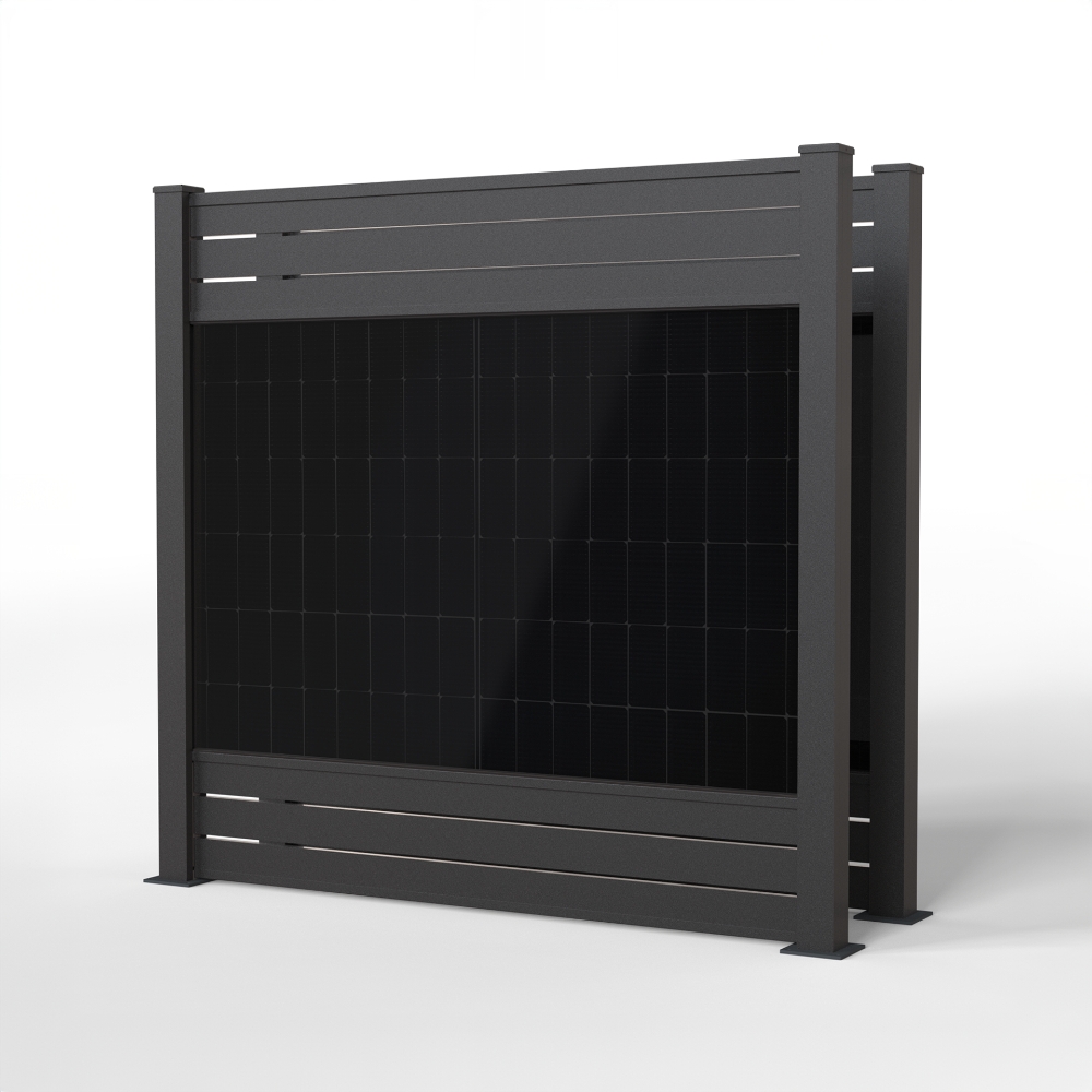 Zaunkraftwerk ALUNA 800W (3,7m Länge) 