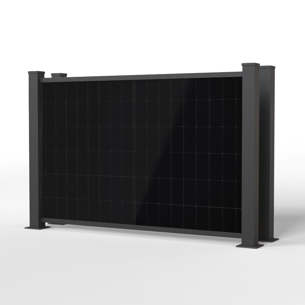 Zaunkraftwerk PURISTICA 800W (3,7m Länge)