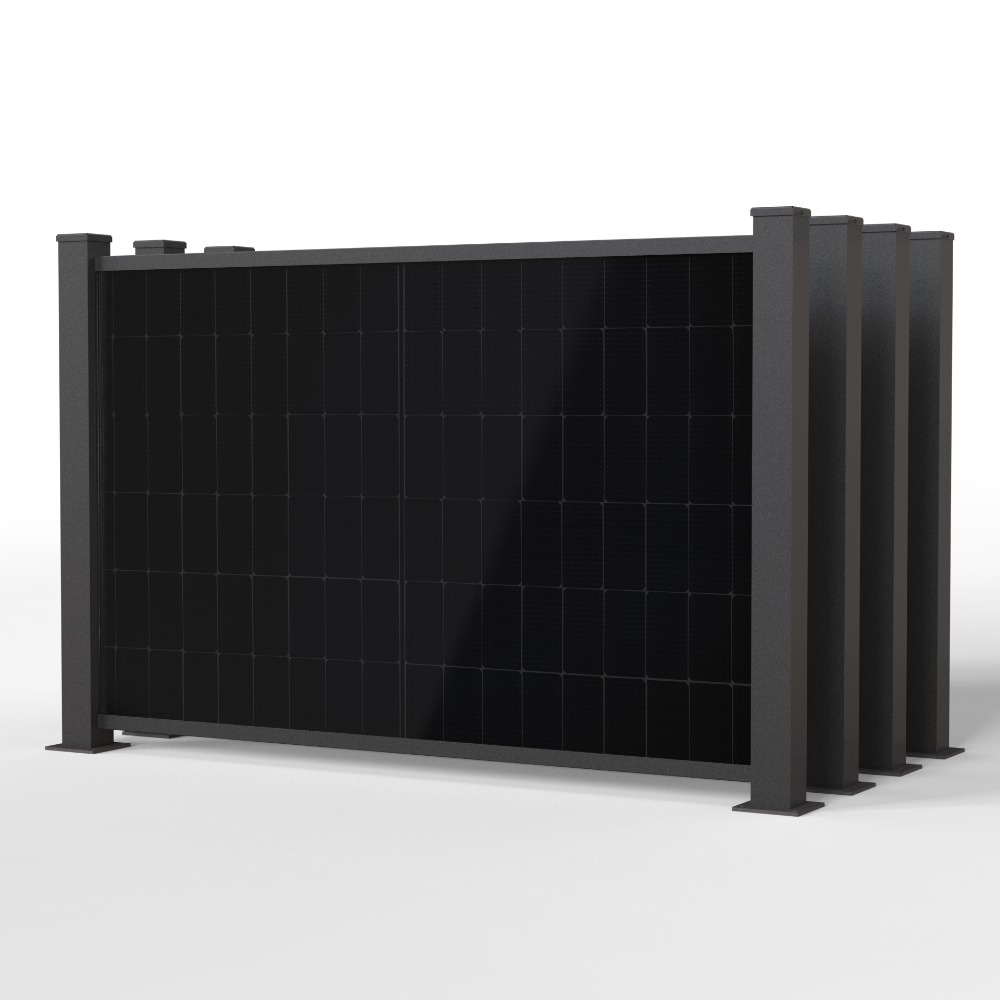 Zaunkraftwerk PURISTICA 1600W (7,4m Länge)